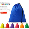 Wholesale Custom Fashionable Lightweight Polyester Drawstring Bag Waterproof Football Gift Ribbon