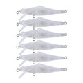 NO MOQ 69mm 3.79g unpainted fishing lure blanks  Minnow bait Fishing Lure Body LQN15