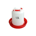 1L Plastic Manual Chicken Feeders and Drinkers New Condition for Animal Poultry Rearing