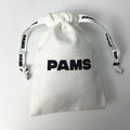Promotion Cotton Gift Packaging Makeup Cosmetic Bag  Jewelry Drawstring Cotton  Pouch Customized logo Drawstring Bag