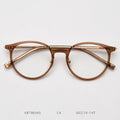 2025 Brand Titanium Eyeglasses Frame Prescription Myopia Glasses Retro Irregular Woman Man Luxury Reading Optical Eyewear