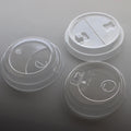 China PET Plastic 16oz 24oz Disposable Non Spill Transparent Food Grade Smart Lid Cup