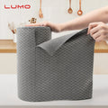 Factory Reusable Absorbent Tear Away Microfiber Cloth Roll for Dish Towels Highly Effective Cleaning Thick Kitchen Mat Rolls