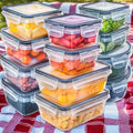 Hot Selling Customized Durable Food Grade Clear Plastic Crisper Lid Kitchen Refrigerator Freezer Storage Vegetable Fruit Box