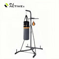 PINJIAN 2025 New Style Boxing Rack GYM Cantilever Movable Sandbag Holder Fitness Equipment Punching Bag Rack