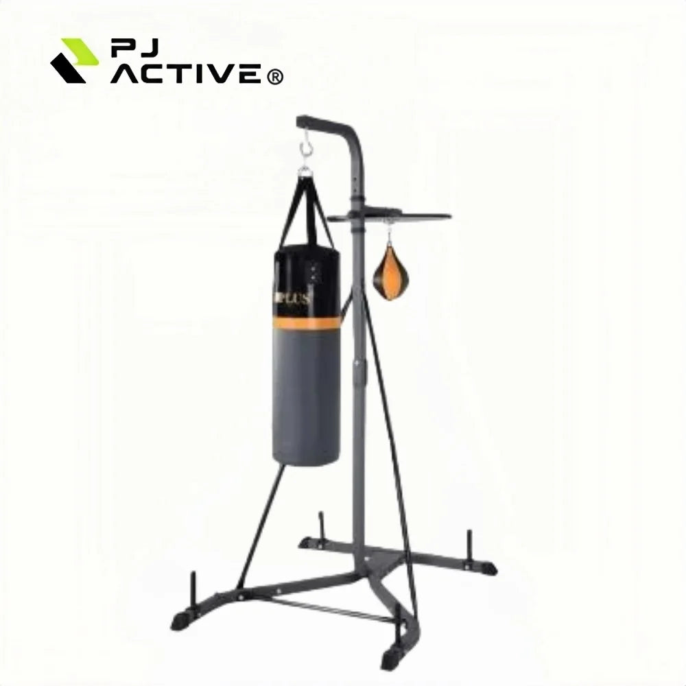 PINJIAN 2025 New Style Boxing Rack GYM Cantilever Movable Sandbag Holder Fitness Equipment Punching Bag Rack