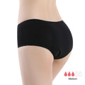 Shanhao OEM Organic Cotton 4 Layers Absorbent Leakproof Panties Womens Reusable  Menstrual Period Panties