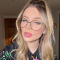 Free Shipping Drop Sample Available 2023 Women's Prescription Optical Eyeglasses Blue Light Blocking UV400 Protection Frames