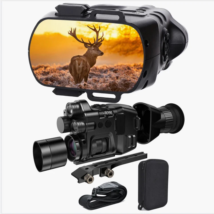 Best Sell 1080P WiFi Camera Night Vision Binoculars Hunting Apparatus with 5MW Output for Observing Animals
