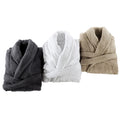 Unisex Housecoat 100%cotton Terry Velour Bathrobe Breathable Spa Terry Bath Robe