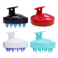 Private Label Hair Shampoo Brush Soft Silicone Scalp Massager Silicone Hair Massager Scalp Brush
