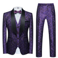 Fashion Men's Suit Banquet Wedding Best Man Groom Three Piece Party Tuxedos for Prom Wedding Suit Business Men's Suits & blazer