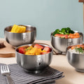 304 Stainless Steel Bowl Cartoon Cute Children's Rice Bowl Double Layer Insulation Anti Fall Stainless Steel Soup Bowl