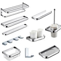 Chrome Finished Stainless Steel  Bathroom Accessories Set