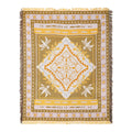 Recycled Cotton Custom Woven Blanket Throw Rugs Bohemian Throw Blanket
