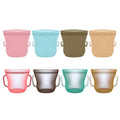 Customized Kids Storage Silicon Food Bag Zip Reusable Silicone Containers Silicone Snack Bag