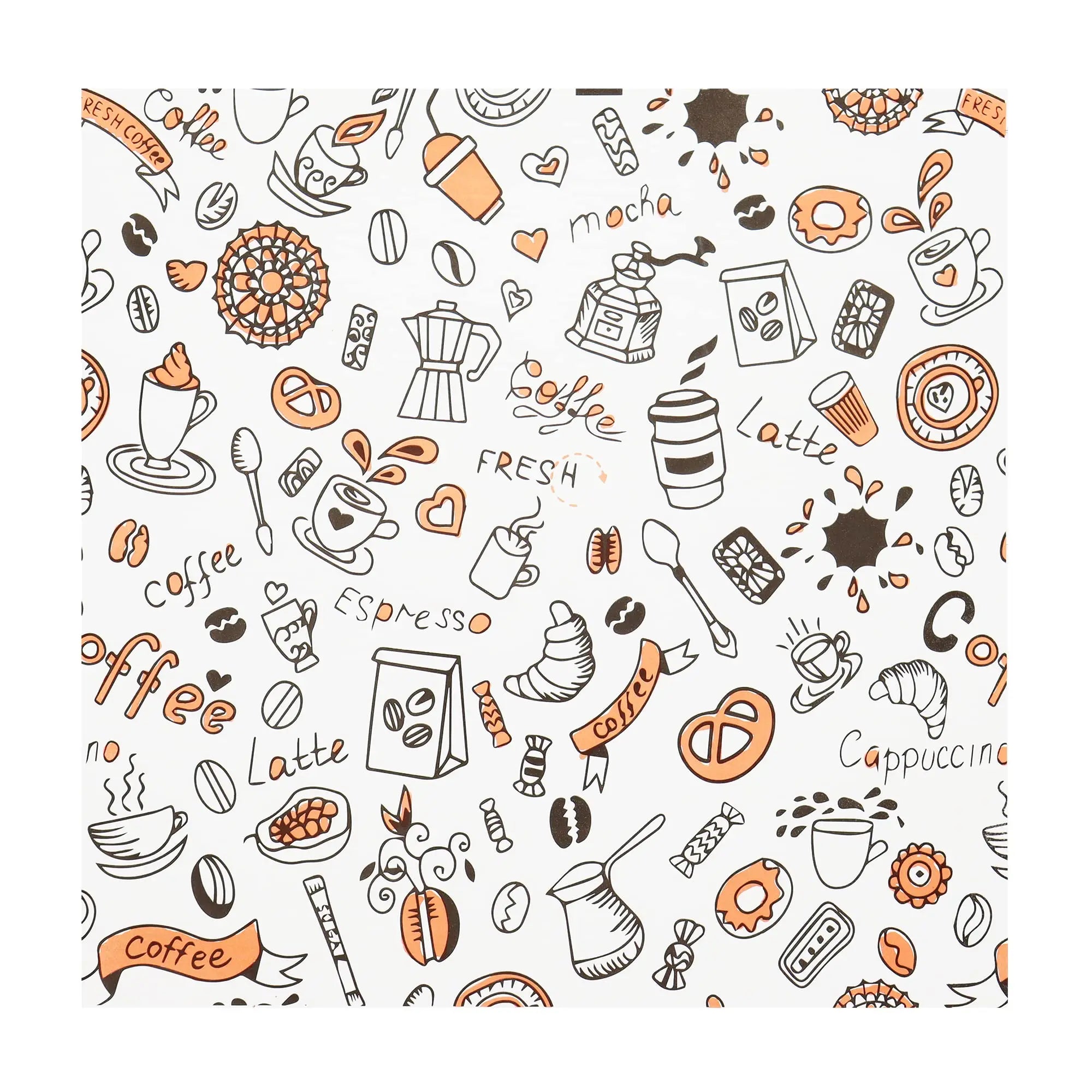 Wholesale Customized Greaseproof Wax Coated Paper