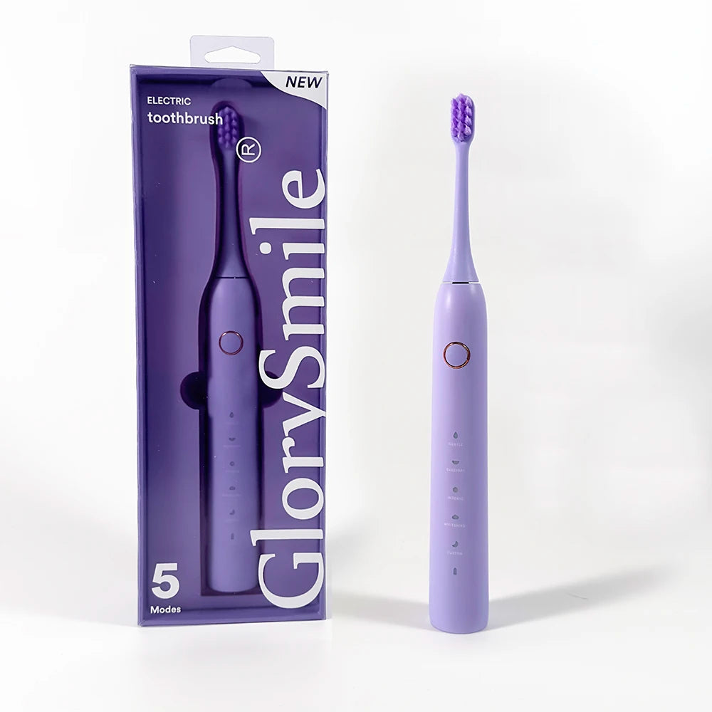 Advanced Sonic Electric Toothbrush With 5 Modes for Deep Cleaning and Teeth Whitening Zone Change Reminder