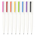 Simple Plastic Pen Advertising Pens Can Be Customized logo