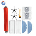 Electric Battery Vacuum Cleaner Parts Roller Main Brush Spin Edge Mop Rag Hepa Filter for Roborock S7 Maxv ultra 70 S75