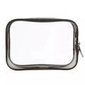 Customized Logo Clear Pvc Wash Toiletry Storage Bag Waterproof Transparent Portable Makeup Bag TOP Quality Fashion Cosmetic Bags