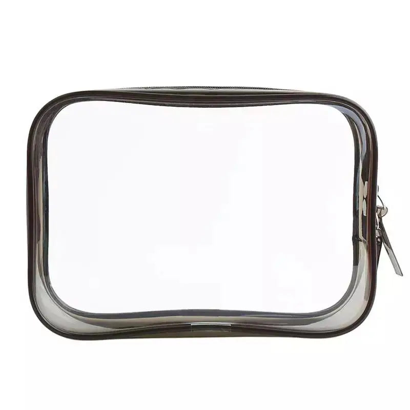 Customized Logo Clear Pvc Wash Toiletry Storage Bag Waterproof Transparent Portable Makeup Bag TOP Quality Fashion Cosmetic Bags