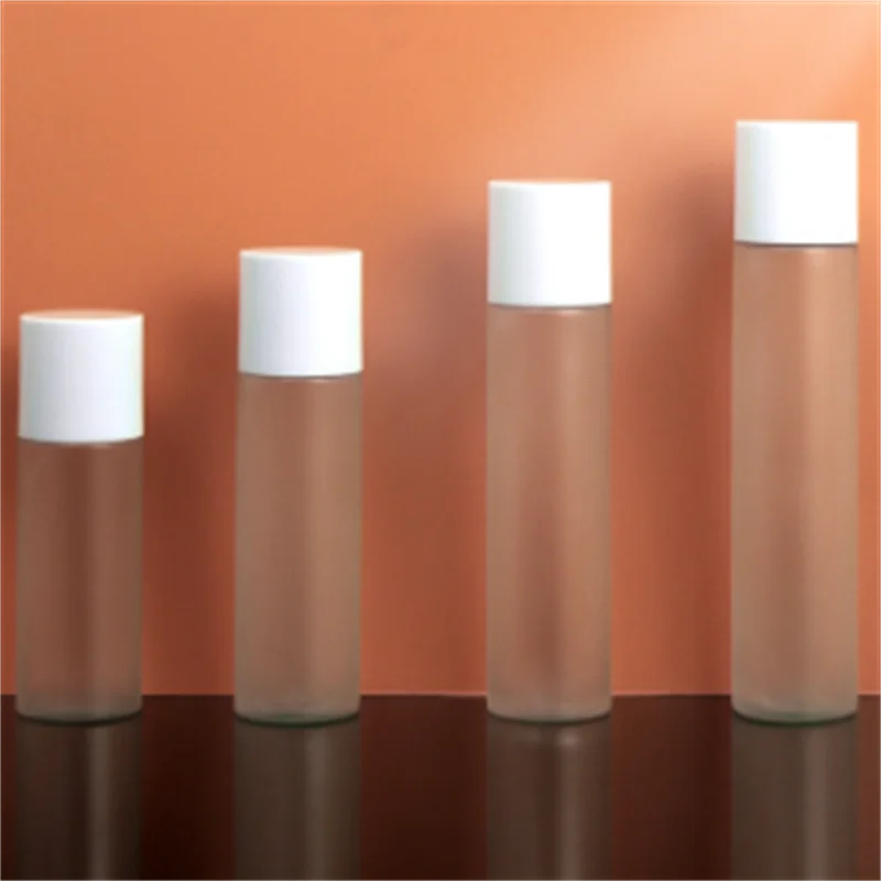 120ml 100 ml 150 ml Cosmetic Skincare Packaging Frosted Perfume Toner Face Body Toner PET Bottle with Screw Cap