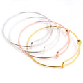 10pcs/lot High Quality 70mm Diameter 4 Colors Wrist Bracelet Charm Bracelets Bangles DIY Jewelry Findings Components