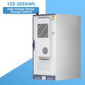 125KW Solar Kit 125KW 265KWh Hybrid Inverter Solar Energy System All-in-One Solar Kit Energy Storage Battery Cabinet