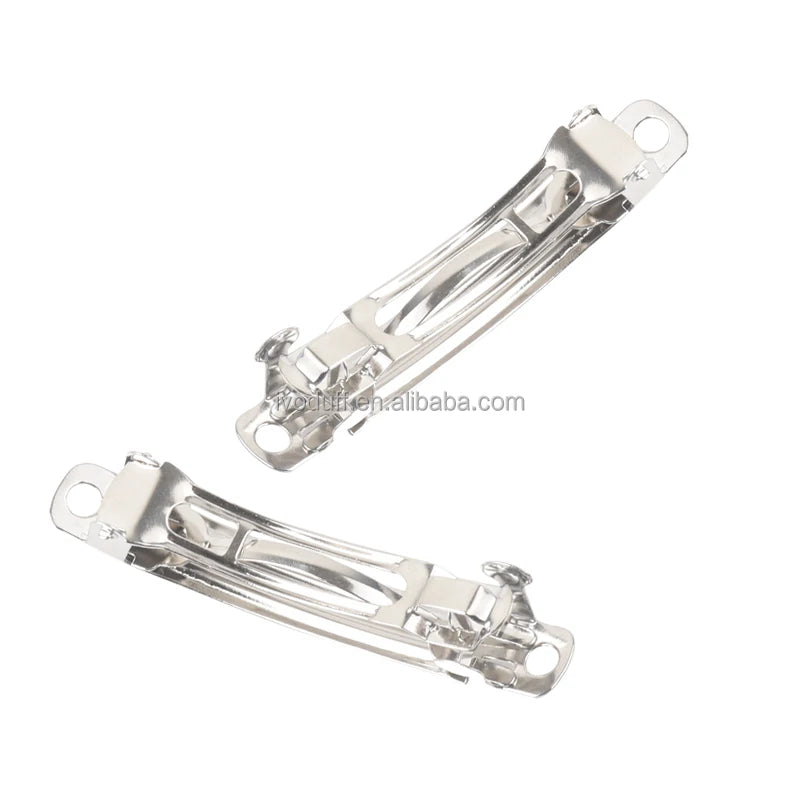 50mm Silver Decoration Metal Hair Accessories Headwear Headdress Hair Clip