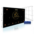 Advertising Display Stand Customize Trade Show Pop up Banner Display Promotion Advertising Indoor Custom Trade Show
