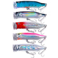 HENGJIA 7.2cm 9.5g Fishing Lure Popper with Noise Ball 3D Eyes Luminous Body Bait Popper