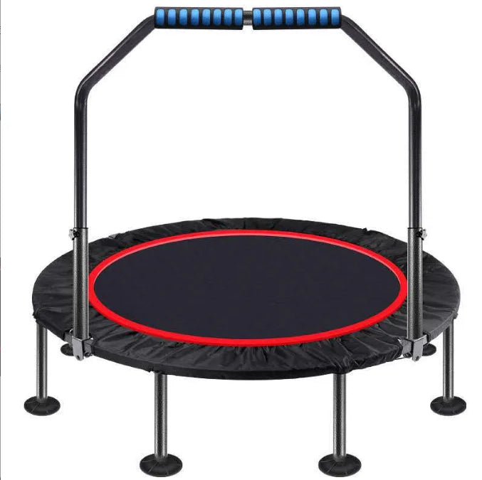 Trampolines 36inch 40inch 50inch Round Fitness Trampoline with the Springswith the Handlefoldable Toddler Trampoline