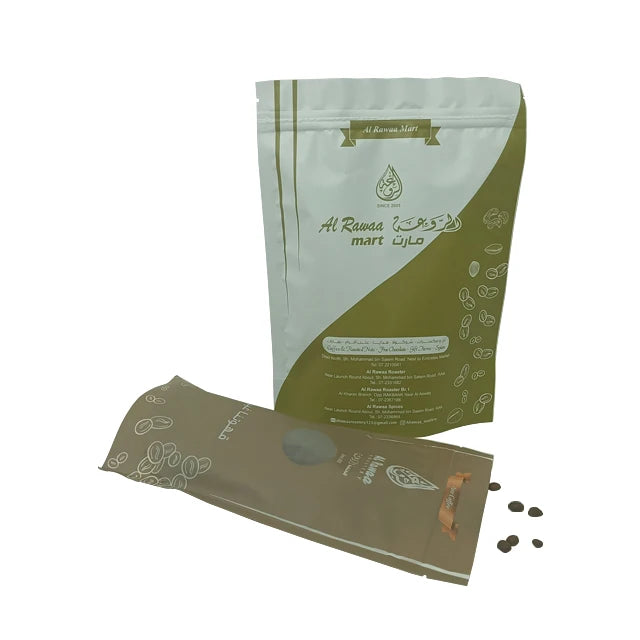 Custom Printed Recyclable Stand Pouch Aluminum Foil Bath Salt Spices Coffee Food Packaging Zip Lock Plastic Kraft Custom Storage