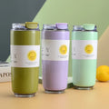 Factory Price 480ml Coffee Cup Traveling Car Mugs Outdoor Portable  Thermos Stainless Steel Vacuum Insulation Cups  Water Mug