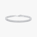 Classic Exquisite Fine Jewelry for Women Female Accessories 925 Sterling Silver Simple 3MM Beads Adjustable Elastic Bracelets