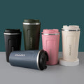 NEW 304 Double Wall Stainless Steel Vacuum Flask Outdoor Straight Body Water Bottle Customize logo Vacuum Coffee Mug
