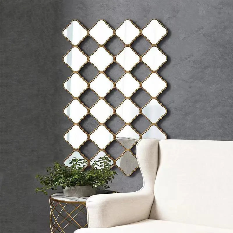120X80CM Large Home House Wall Pendant Hanging Decoration Mirror Hallway Living Room Combination Arts Hanging Dropshipping DDP