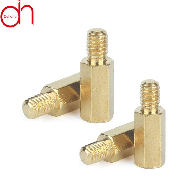 New Arrival Popular Brass Wall Mount Motherboard Sign Standoff Screw Metric Measurement System