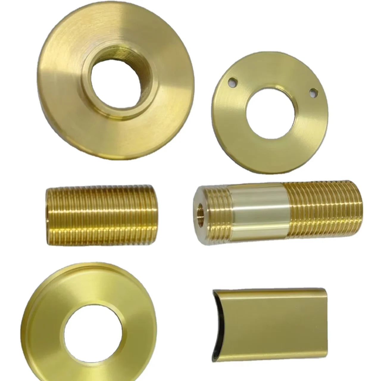 Aluminum Alloy CNC Copper Parts Custom Brass Parts Lathe Hardware Machining Service Turning
