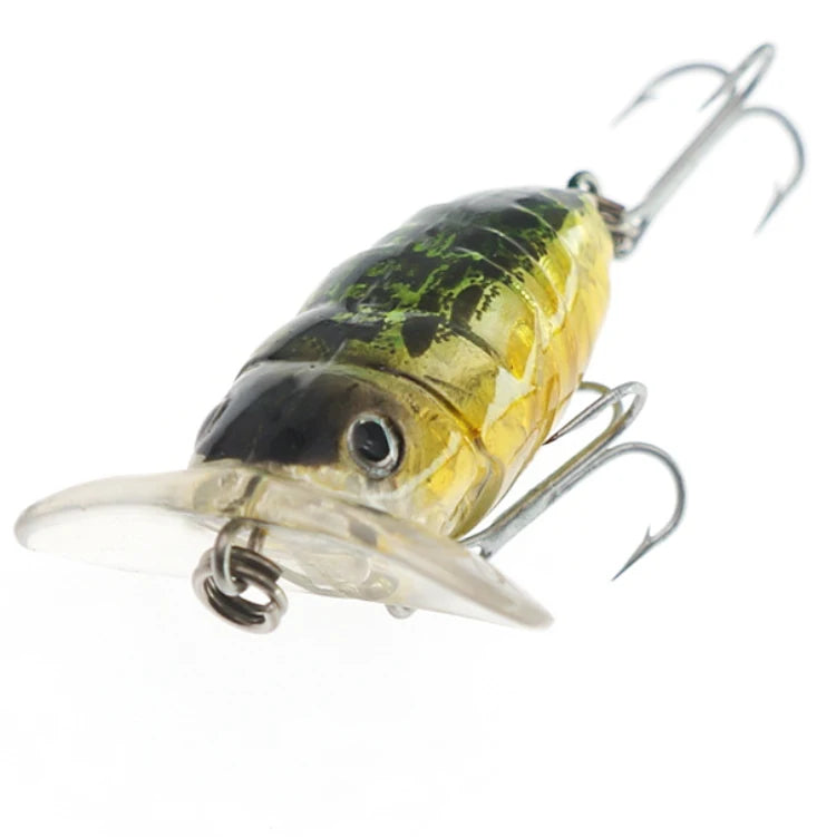 Topwater Bass Lures Fishing Wobbler Snakehead Bass Lure Freshwater Crank Baits 4cm Floating Isca Artific