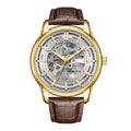 OCHSTIN New 2025 Master Series Simple and Personalized Hollow Mechanical Movement Waterproof Watch Men's Automatic Wristwatch