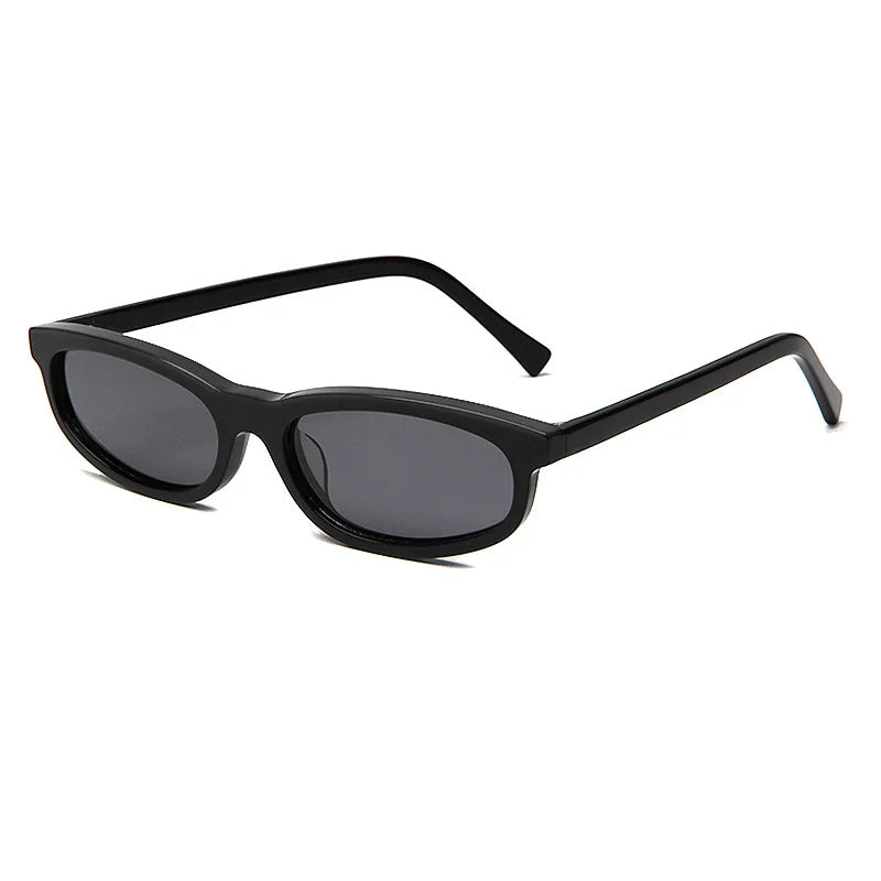 Futuristic Polarized Sunglasses With Uv400 Protection Women Small Luxury Y2k Sunglasses Men 2025 Acetate Sunglasses