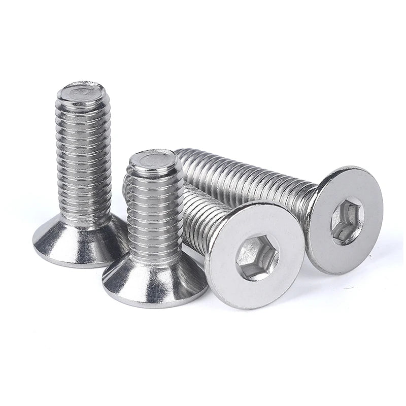ISO 10642 DIN7991hex Flat Head Countersunk Socket Screw Schrauben Flache KopfschraubeStainless Steel Countersunk Screw Bolt