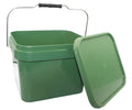 Selco China PP Plastic Green 637g Fishing Seat Box Fishing Carp Fishing Bucket