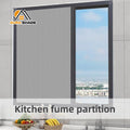 30mm Specialized Aluminum Honeycomb Blinds 100% Blackout Bathroom Sunshade Toilet Built-In Installation Horizontal Pattern Plain