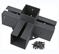 Sustainable Base Brackets with Screws and Bolts Durable Steel Pergola Kit Ideal for Wood Stand Pergolas Gazebo Garden