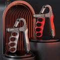 Portable Hand Grip Strength Trainer with Adjustable 11-220Lbs (5-100KG) Resistance Automatic Counter for Home Exercise