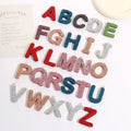 45mm Big Shiny A-Z Letter Pendant Full Pave Rhinestone 26 Initial Letter Pendant for Car Backpack Keyring Making