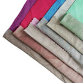 Silver Fiber Metallic Plain Organic Blended for Radiation Resistant Lightweight Dress Lining Fabric